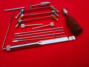 Professional Orthopedic Quick Coupling <b>Drill</b> <b>Guide</b> & Tap Sleeve Instrument Set 13 Pcs Stainless Steel Bone Surgery Tools - Product Image 3