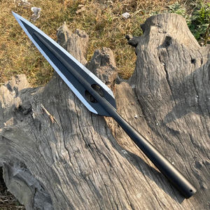 Lanza Vikinga Hecha a Mano con Hoja de Acero Forjado para Lanzamiento - Product Image 4