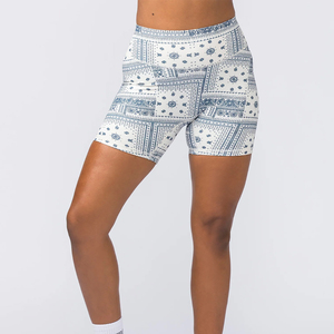 High-Stretch Fabric Lightweight Printed Seamless Yoga Shorts for Women Good Supplier Custom Gym Sport Fitness Workout Shorts - Product Image 1