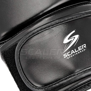 Guantes de Boxeo MMA de Cuero Impermeables de Nuevo Diseño para Entrenamiento de Artes Marciales, Cierre Ajustable con Gancho y Bucle, Antideslizantes, Absorben la Humedad - Product Image 5