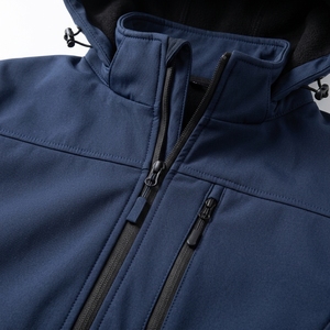 Veste décontractée pour homme pour l'extérieur avec capuche réglable et plusieurs poches zippées - Product Image 4
