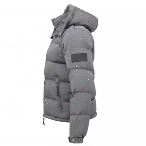 Wholesale Men's Winter Puffer <b>Coat</b> High Quality Waterproof Plus Size Warm Thick Hood Canvas Jacket <b>Vintage</b> Zipper Closure Duck - Product Image 6
