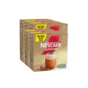 Mocha Nescafé Cappuccino, Mezcla Rica de Chocolate y Café, Bebida Espumosa Instantánea, 12 Sobres - Product Image 1