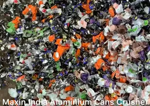 Broyeur de canettes en aluminium avec capacité de broyage de 1500 kg/h pour application industrielle, broyeurs de ferraille semi-automatiques - Product Image 6