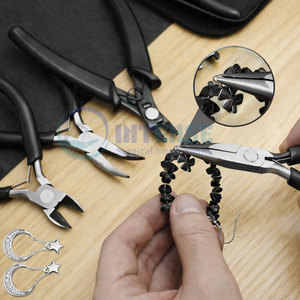 Professional Jewelry Cutting Pliers Precision <b>Wire</b> Cutter Stainless Steel Non Slip Handle for Beading & DIY <b>Craft</b> - Product Image 4