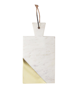 Planche à découper carrée en marbre de haute qualité avec un design luxueux, écologique et compatible lave-vaisselle pour un usage domestique - Product Image 1