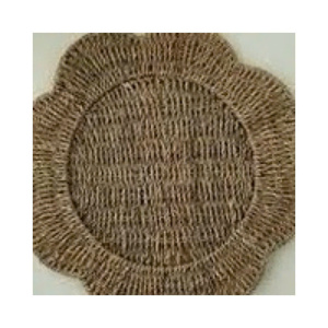 Wholesale Handwoven Seagrass Placemat Eco Friendly <b>Table</b> <b>Mat</b> for Dining Kitchen Decor - Product Image 1