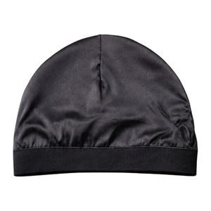 Bonnet en satin uni unisexe respirant et soyeux, personnalisable, idéal pour dormir la nuit - Product Image 4