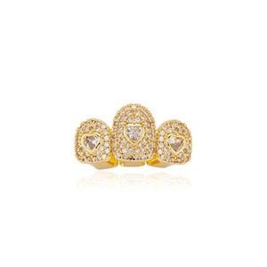 Oferta Especial en Grillz de Diamantes Moissanite VVS con Acabado de Alto Brillo para Uso Diario y en Fiestas, Disponible al Mejor Precio del Mercado - Product Image 2