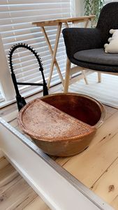 Authentic Copper Pedicure Bowl Premium Handmade Foot Bath <b>Basin</b> Professional Beauty Spa Essential Equipment - Product Image 5