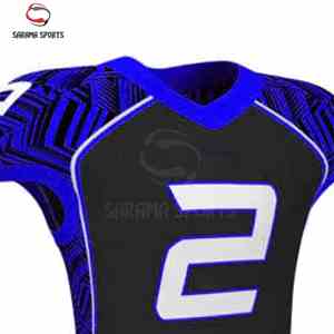 ชุดยูนิฟอร์มอเมริกันฟุตบอลแบบซับลิเมชั่นลดราคาพิเศษ รับผลิตแบบ OEM/ODM ชุดเสื้อและกางเกงอเมริกันฟุตบอลสำหรับทีม - Product Image 2