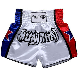 Pantalones Cortos de Entrenamiento de Muay Thai Personalizados - Alta Calidad, Transpirables, Suaves, Ecológicos, de Secado Rápido, Ligeros, Unisex, Tallas Grandes - Product Image 5