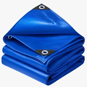 Strong Heavy Duty Waterproof Tarpaulin Cover with Reinforced Grommets UV Resistant Outdoor <b>Tarp</b> for Camping Garden Truck Trailer - Product Image 4