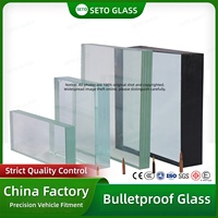 Vidrio Balístico para Autos Blindados, Resistente a Balas, Fabricado en China, Ventanas Personalizadas a Precios de Fábrica