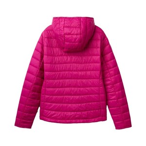 Veste d'hiver courte et ajustée pour femme, avec capuche, rembourrée en duvet et garnissage en coton, en vente. - Product Image 2
