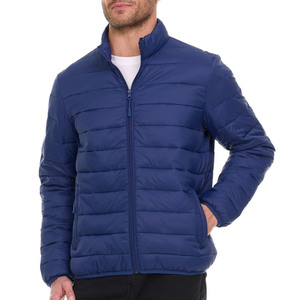 Customized <b>Men</b> Puffer <b>Jacket</b> Padded Bubble Down Puffer <b>Jacket</b> High Quality Polyester Nylon Material <b>Men</b> Bubble Puffer <b>Jacket</b> - Product Image 4