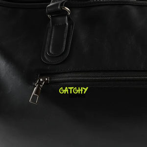 Premium Vintage Leather Duffle Bag – Large <b>Travel</b> <b>Holdall</b> – Genuine Full Grain Leather Weekend Bag for Men Women Airport Use - Product Image 4