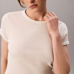Camiseta deportiva de verano de alta calidad para mujer, ropa para gimnasio, actividades al aire libre, deportes, camiseta corta para ejercicio. - Product Image 3