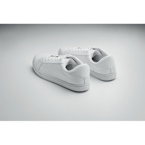 รองเท้าผ้าใบผ้าใบน้ำหนักเบา PU สีขาวปรับแต่งได้39แบบอินเทรนด์ - Product Image 6