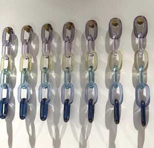 Sculpture murale artistique en résine colorée irrégulière, décoration d'intérieur, art indien exotique fait main, forme personnalisée - Product Image 2