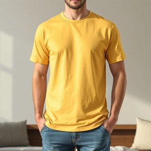 T-shirt pour homme en coton 100% coupe classique - Product Image 2