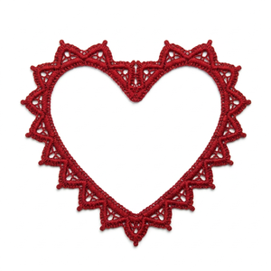 10mm <b>Red</b> Geometric Guipure GPO Lace Trim Customizable Manufacturer 20 Meter Packing for Footwear Bags Crafts Decor Hair <b>Bows</b> - Product Image 5