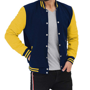 Veste universitaire en cuir blanc pour homme, avec logo personnalisé, design de logo personnalisé - Product Image 5