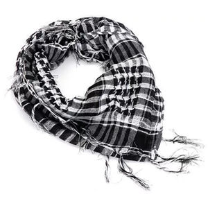 Shemagh Árabe Musulmán, Keffiyeh, Pañuelo Táctico 100% Algodón, Envoltura para Cabeza y Cuello Palestina para Hombres y Mujeres, Shemagh, Pañuelo Táctico - Product Image 4