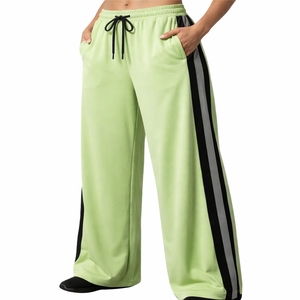 <b>Women</b> Sports Wide Leg Side <b>Stripe</b> Jogger Pants Sports Wear Comfortable Fit Lightweight and flexible material <b>trouser</b> For <b>Women</b> - Product Image 1