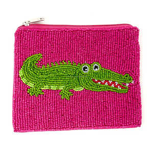 Personalizado hecho a mano con cuentas monedero cremallera Animal diseño bolsa regalo para mujeres al por mayor - Product Image 1