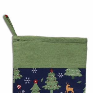 Calcetín Navideño Ecológico de Algodón 100% con Diseño Impreso de Sandex Corp, con Color y Logotipo Personalizados para Decoración del Hogar - Product Image 2