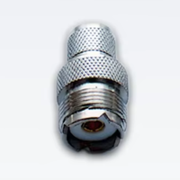 Adaptateur coaxial RF industriel UHF mâle vers UHF femelle, connecteur nickelé chromé, adaptateur de signal