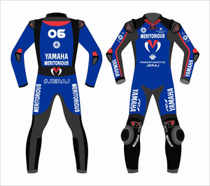 Ramaha Unisex Cowhide/Kangaroo Custom Leather Motorcycle One Piece Racing Suit Jumpsuit/Traje with Hump CE <b>Level</b> 2 Protective - Product Image 1