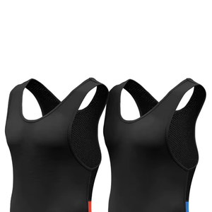 Camiseta Deportiva Personalizada de Alta Calidad para Hombre, Talla Grande, 220 Gramos, Tejido de Punto Informal, Algodón/Fibra de Bambú, Transpirable, con Cierre, para Lucha Libre - Product Image 2