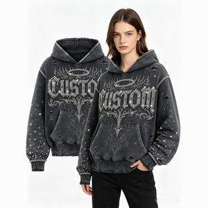 Fabricant de sweats à capuche unisexes en gros – Coton molletonné épais, streetwear personnalisé, faible MOQ, livraison rapide depuis l'usine - Product Image 2