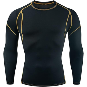 Camiseta Deportiva de Compresión para Hombre, Resistente al Sudor, para Entrenamiento Intenso y Ejercicio Diario - Product Image 6
