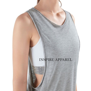 Camiseta Deportiva sin Mangas para Mujer, Diseño Simple, Color Sólido, Transpirable, Ecológica, para Entrenamiento, Fitness, Yoga, Gimnasio - Product Image 2