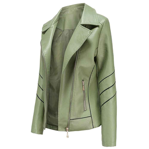 Chaquetas Unisex de Piel de Oveja Genuina para Mujer, Manga Larga, Otoño Invierno, con Remaches, Impermeables, Personalizadas, Duraderas, de Alta Calidad - Product Image 3