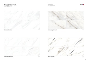 Azulejos de superficie de terciopelo DG en tonos suaves de blanco y gris, 600x1200, para paredes y suelos interiores. - Product Image 2