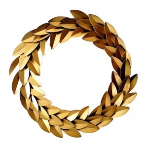 Guirnalda Navideña Metálica Tradicional Hecha a Mano, Decoración para Puerta Interior, Adorno de 3 Colores, Precio Económico - Product Image 6