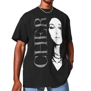 เสื้อยืดโอเวอร์ไซส์สำหรับผู้ชาย ผ้าฝ้ายพรีเมียม ทรงหลวมสบาย ดีไซน์ไหล่ตก เนื้อผ้านุ่ม ระบายอากาศได้ดี คอกลม - Product Image 4
