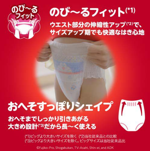 Pañales Mamypoko Doraemon para Bebé, Talla L, 62 Piezas, 3 Paquetes, Unicharm, Hechos en Japón, Algodón 3D Anti-Fugas, Venta al Por Mayor 2026 - Product Image 4
