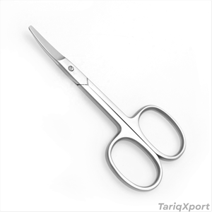 Ciseaux à cuticules russes en acier inoxydable pour soins des ongles, outil de manucure personnalisé avec logo, pointe de lame tranchante - Product Image 2