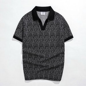 เสื้อเชิ้ตผู้ชาย TST 9236 คอวี คลาสสิค ทอลายจุด ระบายอากาศได้ดี ทรงปกติ - Product Image 6