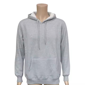 เสื้อฮู้ดผ้าฟลีซคอตตอน 100% สีพาสเทลแสนสบาย ซับในนุ่ม ใส่สบายทรงหลวม เหมาะสำหรับใส่พักผ่อนทุกวัน - Product Image 1