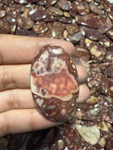 Lot en gros de cabochons en mookite rose naturelle Affection Gems, effet de changement de couleur Rajasthan, formes et tailles variées pour la bijouterie - Product Image 3