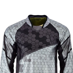 เสื้อเจอร์ซีย์เพนท์บอลแบบมีฟองน้ำบุ ราคาประหยัด พร้อมดีไซน์ที่หลากหลายสวยงาม  สามารถปรับแต่งได้ตามต้องการ  รุ่นล่าสุด เสื้อเพนท์บอลแบบสั่งทำได้เต็มรูปแบบ - Product Image 5