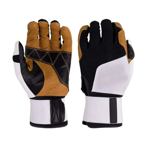 Gants de frappe de baseball personnalisés avec logo OEM, confortables, en cuir de qualité supérieure, gants de sport - Product Image 2