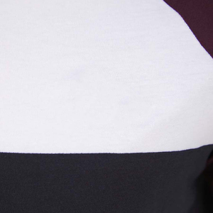 Men's Color Blocking T-Shirt And Shorts <b>Set</b> Crew Neck Casual Summer Wear Breathable <b>Knitted</b> Polyester Cotton Material - Product Image 4