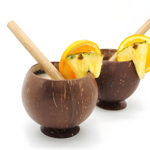 ธรรมชาติเป็นมิตรกับสิ่งแวดล้อมกะลามะพร้าวถ้วยสำหรับไอศครีม - Product Image 3